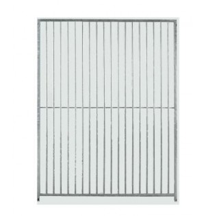 grille barreau espace 8cm / 2m